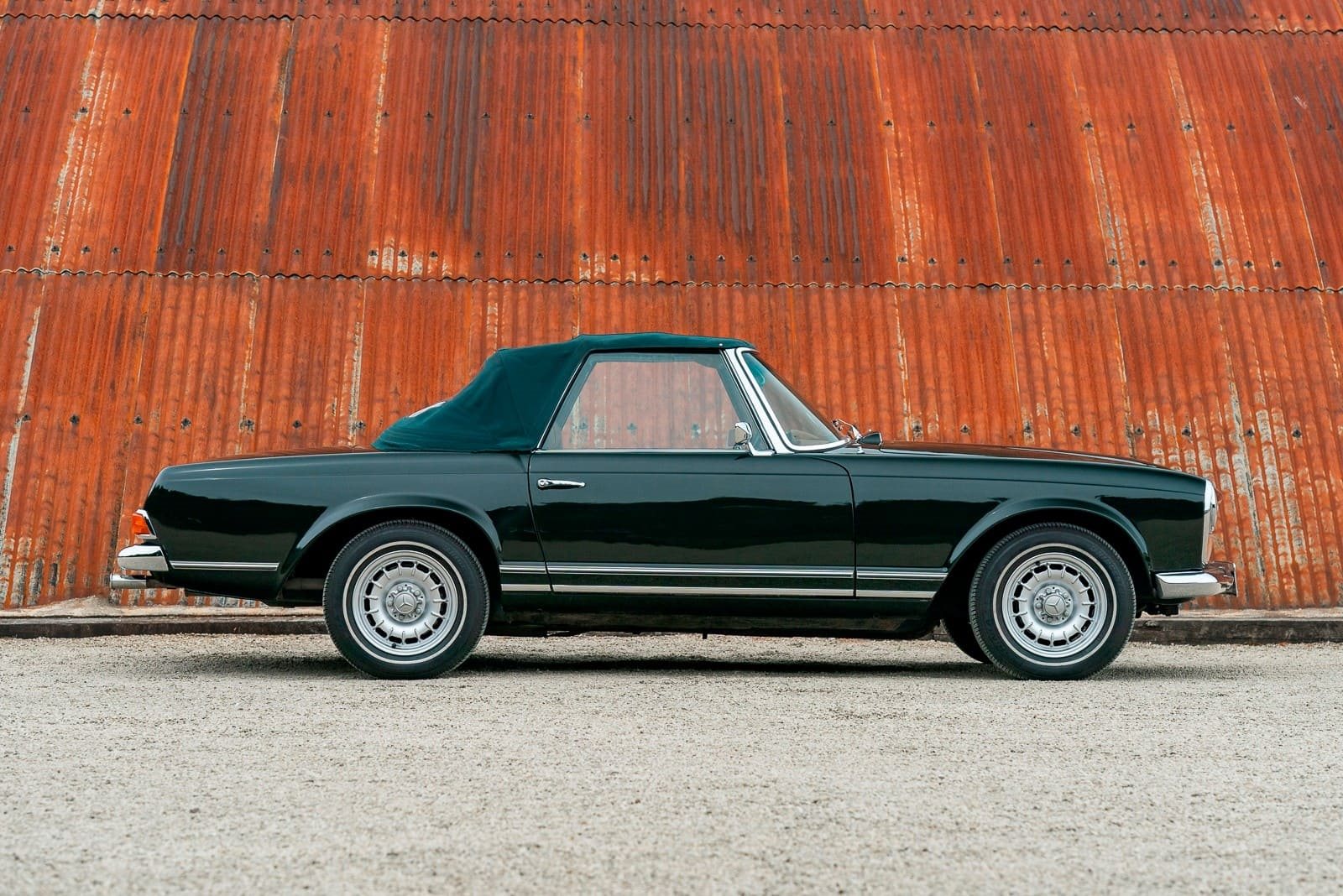 1970 - MERCEDES-BENZ 280 SL DARK OLIVE GREEN, foto 9