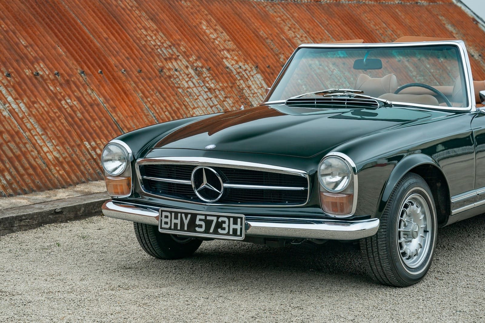 1970 - MERCEDES-BENZ 280 SL DARK OLIVE GREEN, foto 10