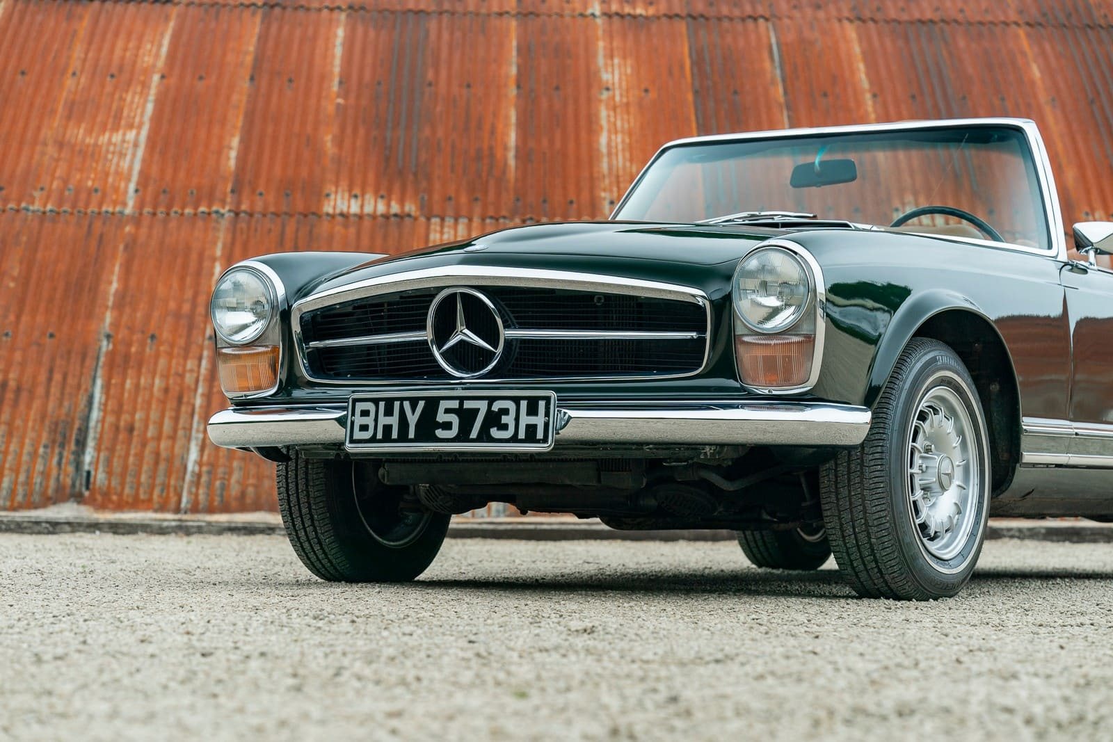 1970 - MERCEDES-BENZ 280 SL DARK OLIVE GREEN, foto 11
