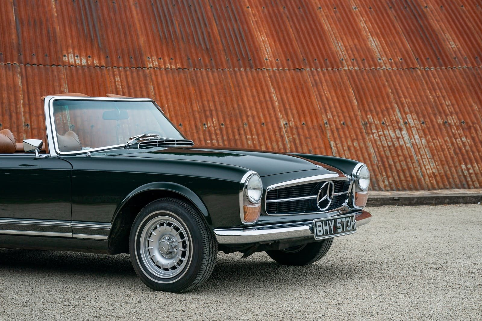 1970 - MERCEDES-BENZ 280 SL DARK OLIVE GREEN, foto 13