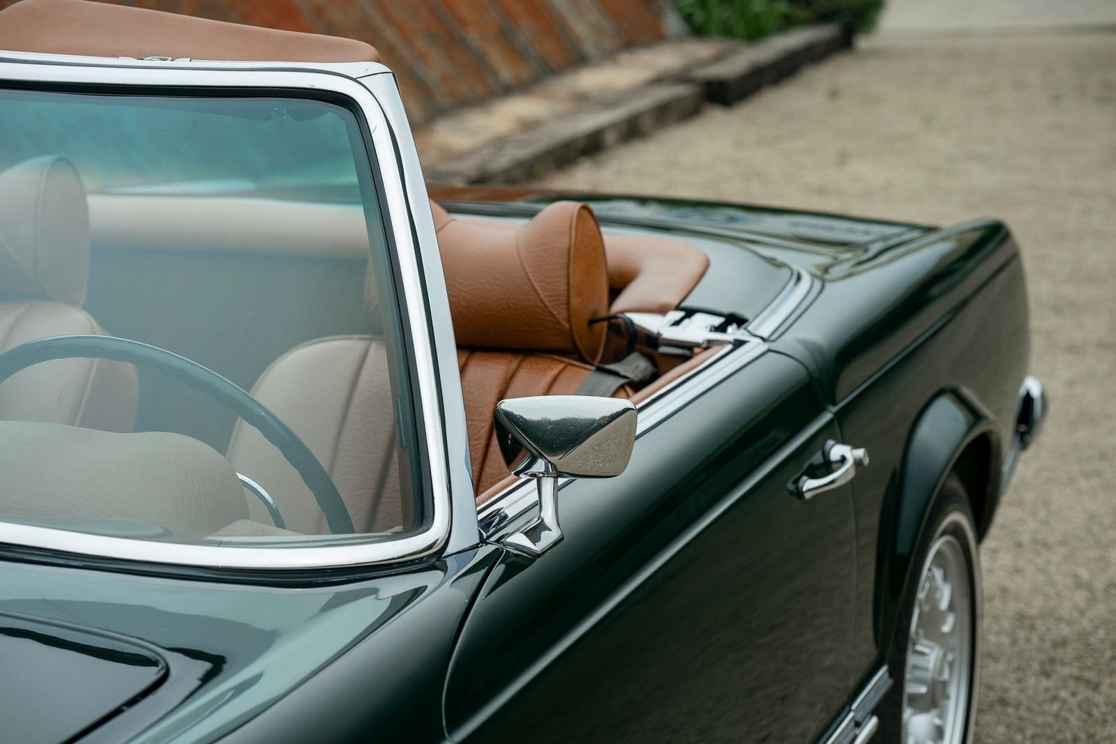 1970 - MERCEDES-BENZ 280 SL DARK OLIVE GREEN, foto 16