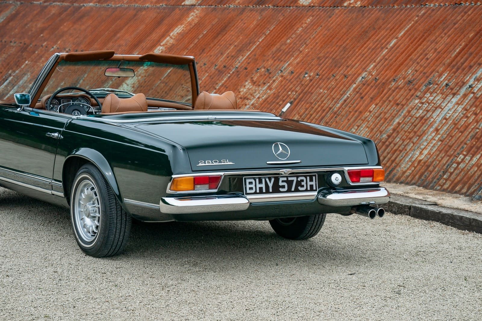 1970 - MERCEDES-BENZ 280 SL DARK OLIVE GREEN, foto 22