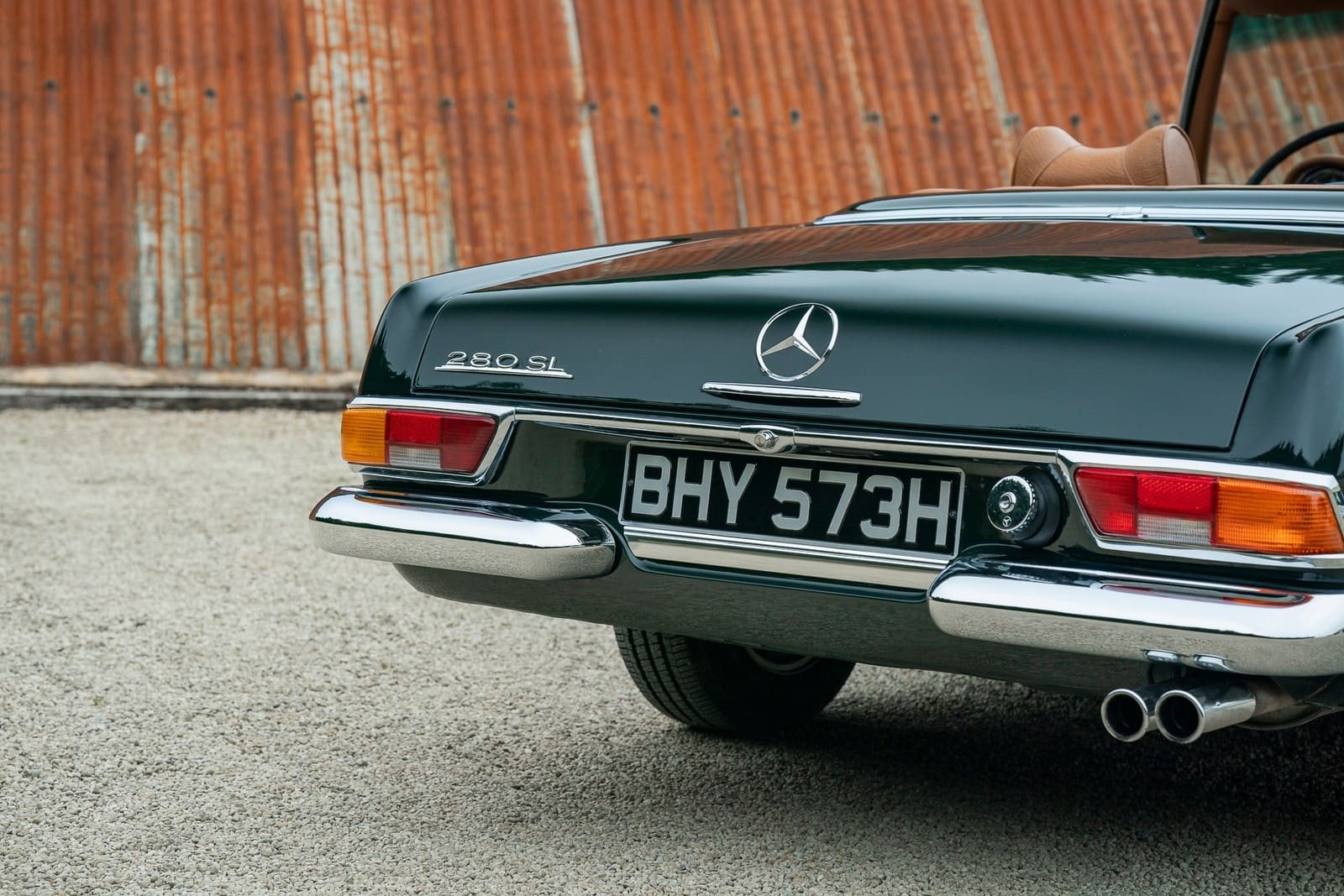 1970 - MERCEDES-BENZ 280 SL DARK OLIVE GREEN, foto 23