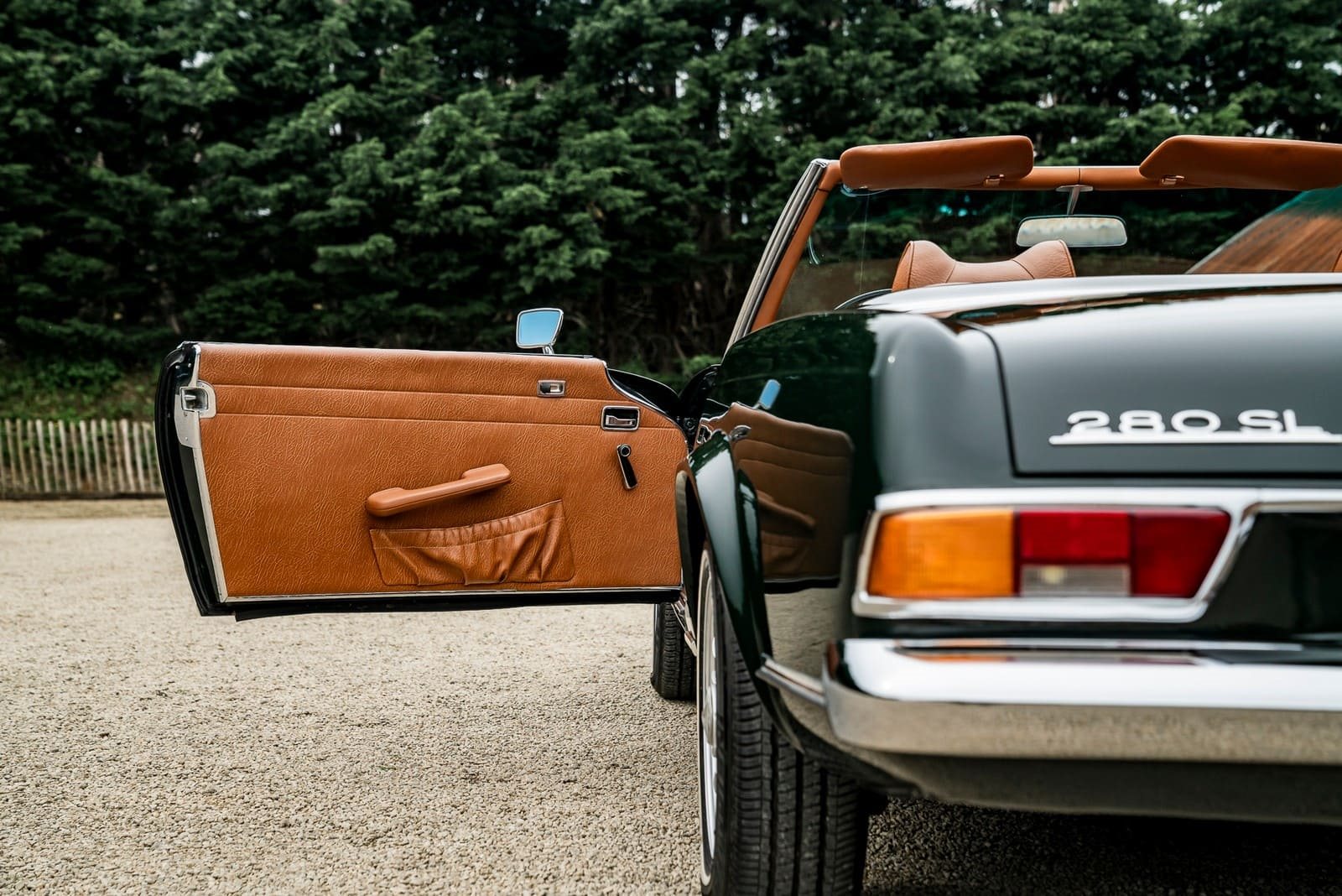 1970 - MERCEDES-BENZ 280 SL DARK OLIVE GREEN, foto 26