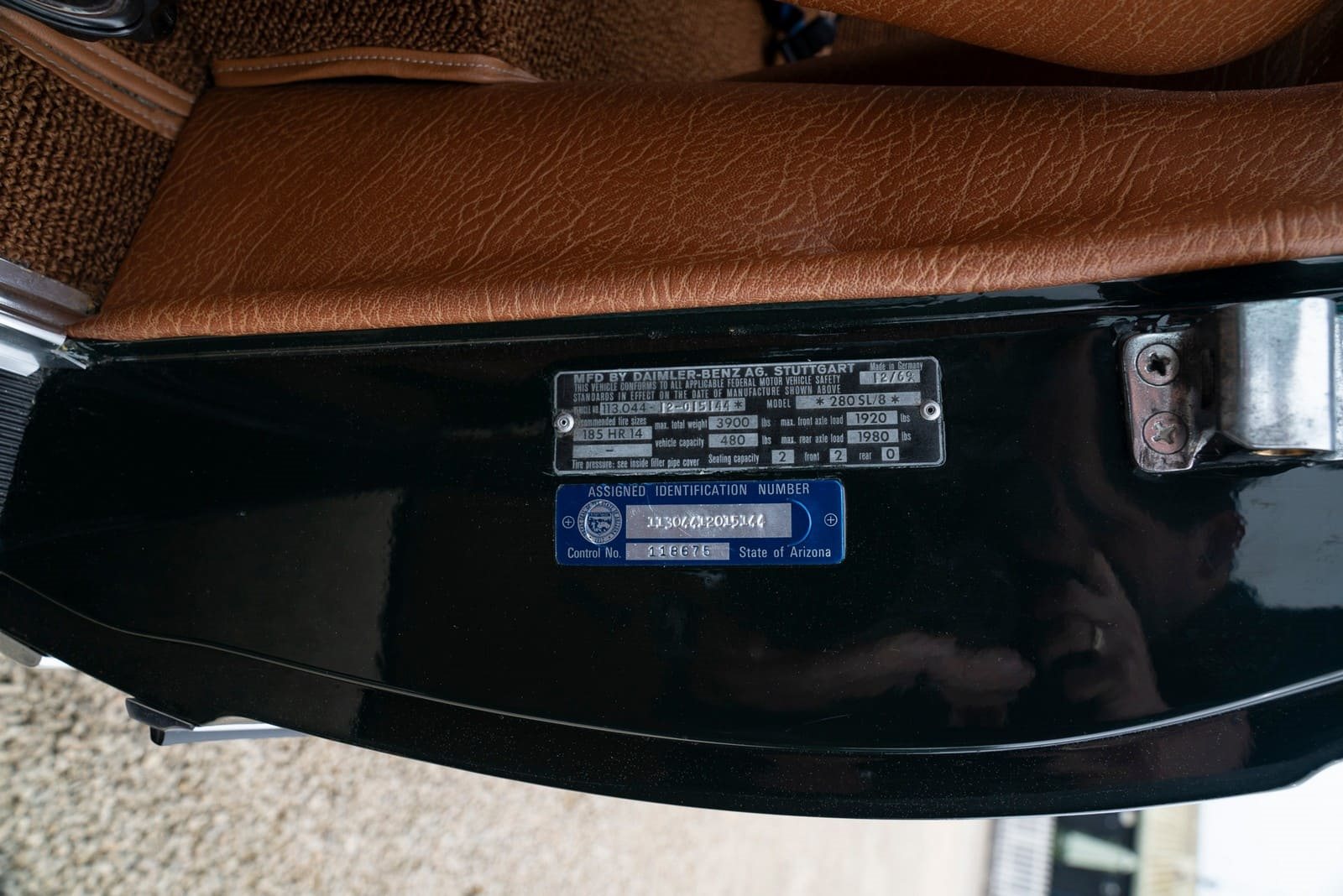 1970 - MERCEDES-BENZ 280 SL DARK OLIVE GREEN, foto 31