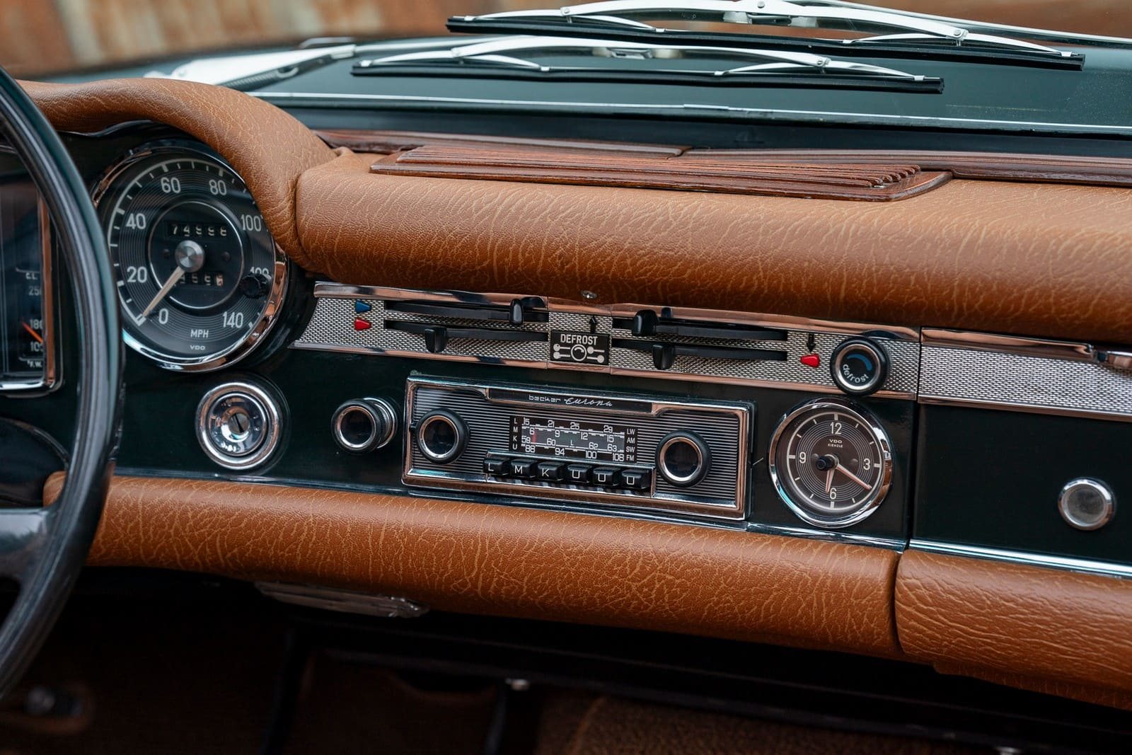1970 - MERCEDES-BENZ 280 SL DARK OLIVE GREEN, foto 40
