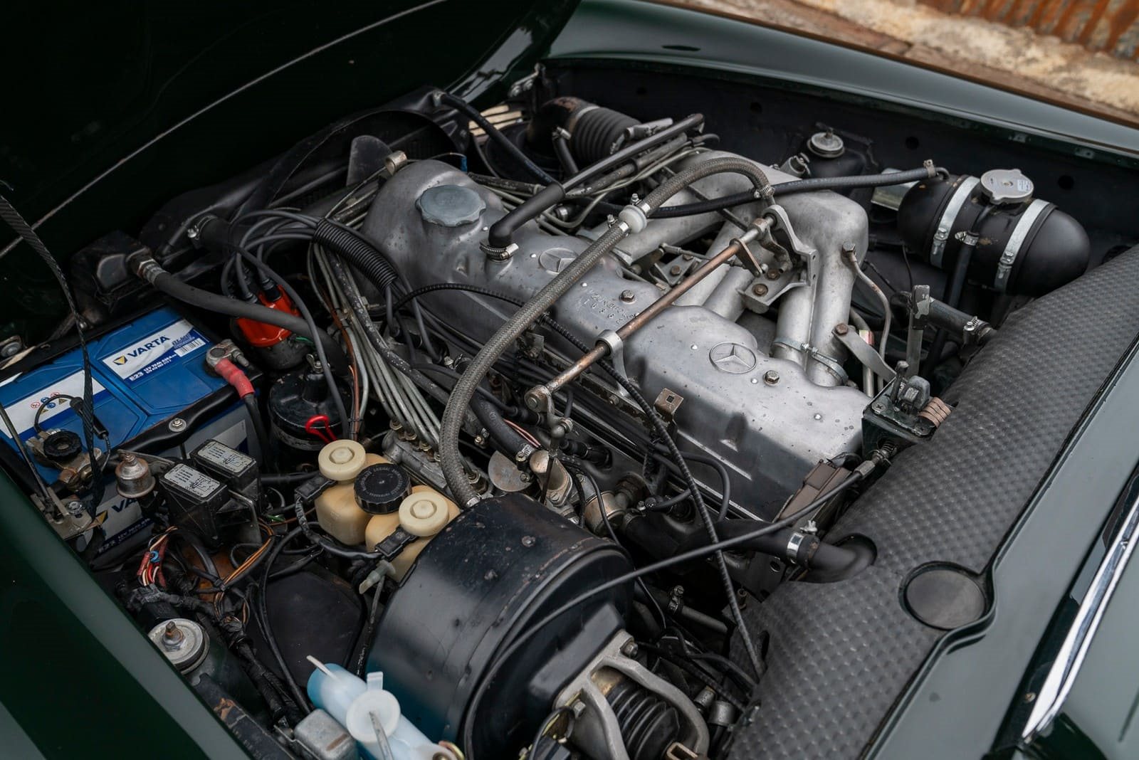 1970 - MERCEDES-BENZ 280 SL DARK OLIVE GREEN, foto 45