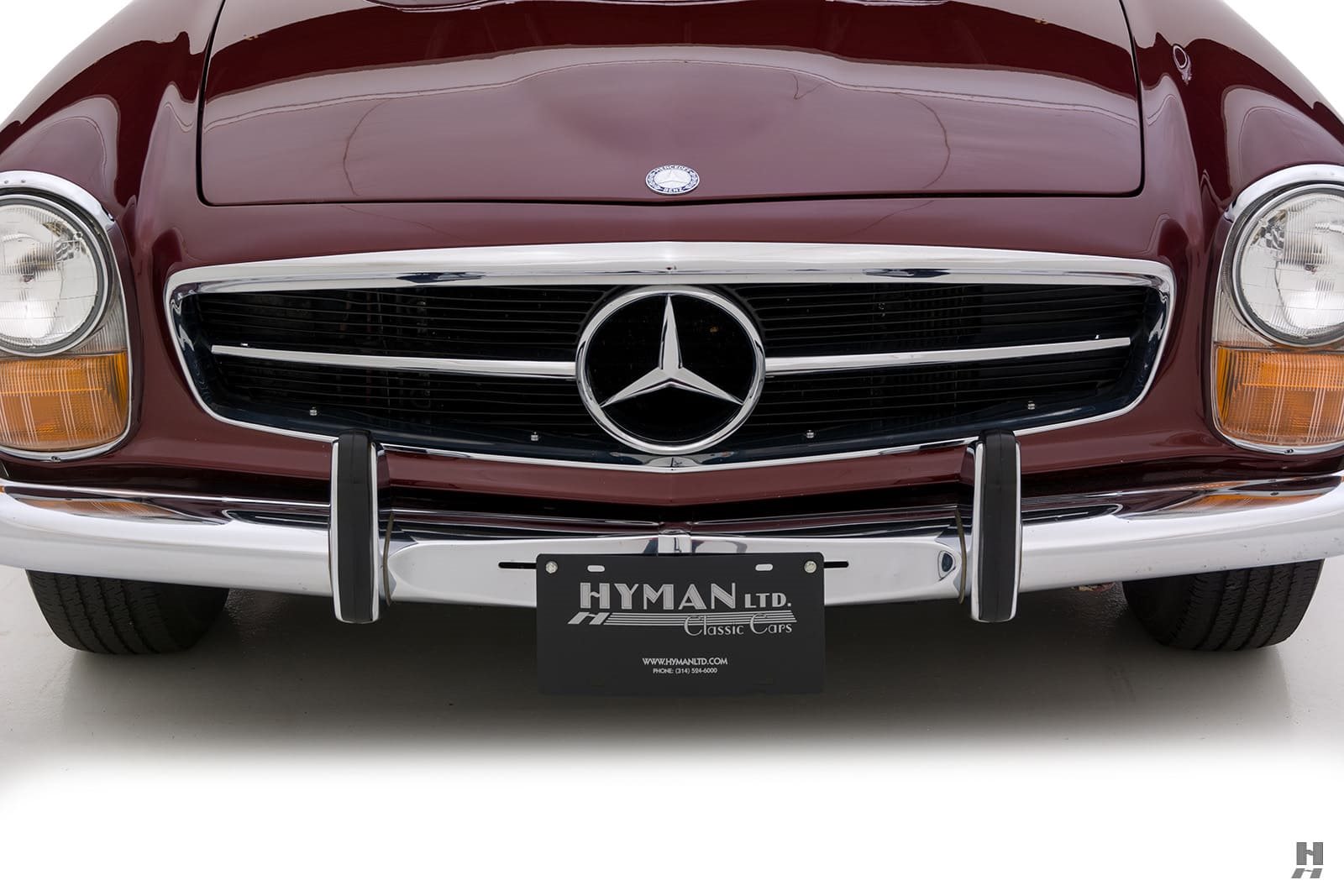 1970 - MERCEDES-BENZ 280 SL BURGUNDY RED, foto 18