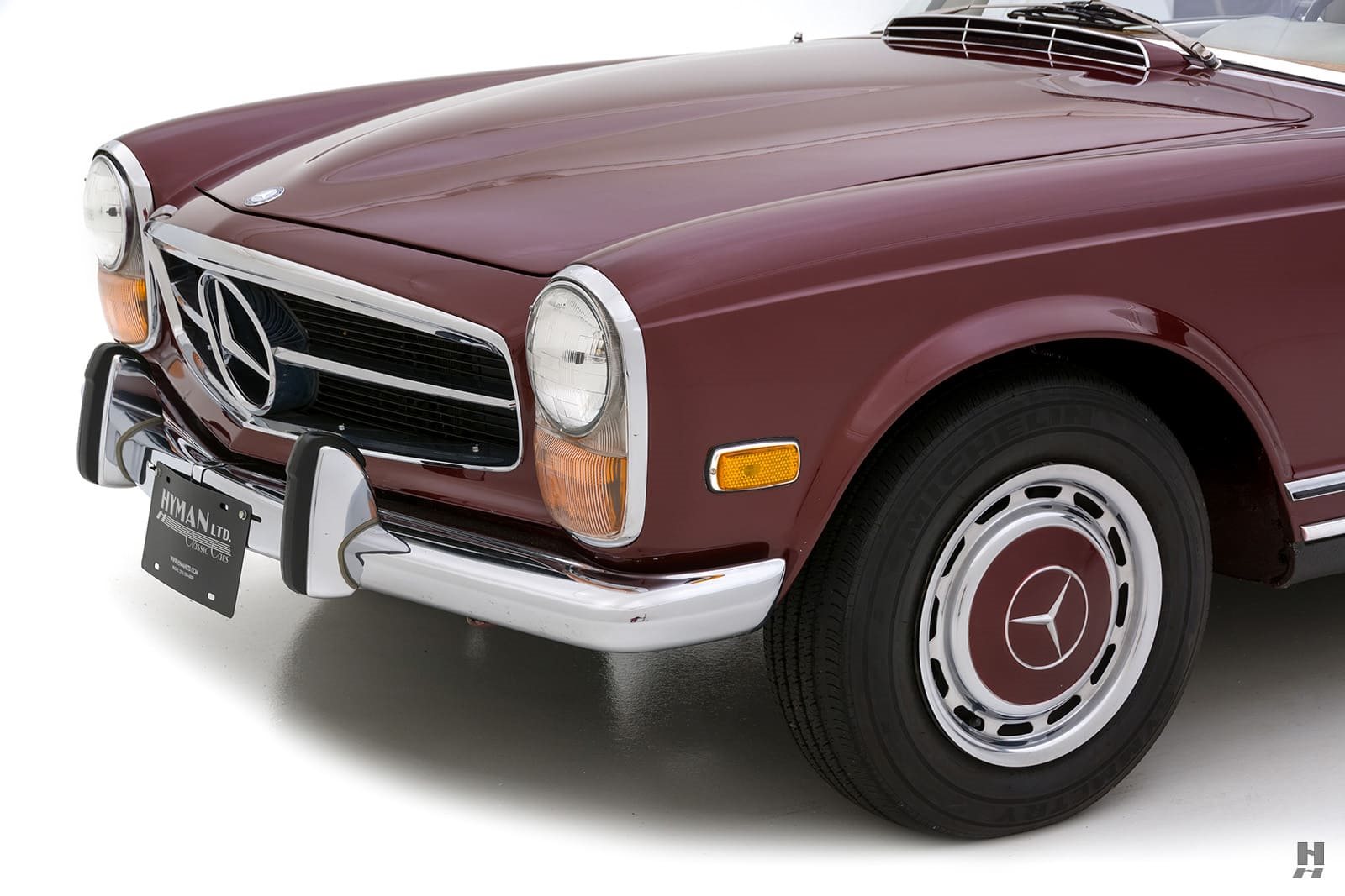 1970 - MERCEDES-BENZ 280 SL BURGUNDY RED, foto 19