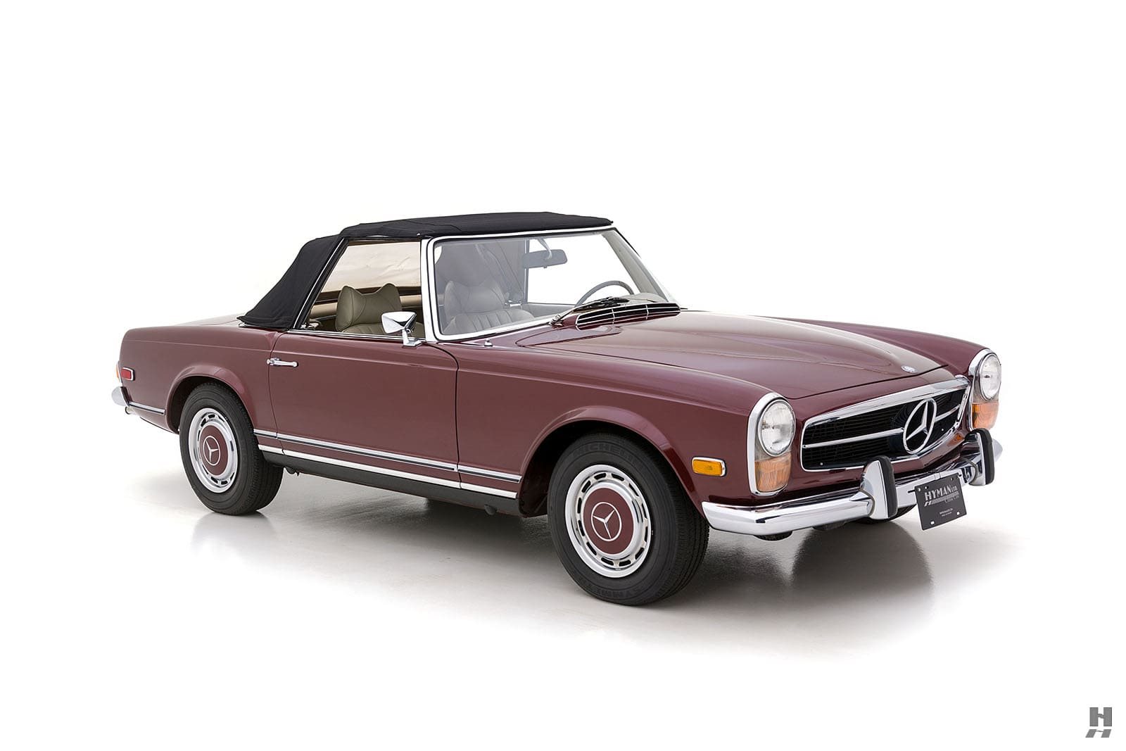 1970 - MERCEDES-BENZ 280 SL BURGUNDY RED, foto 28