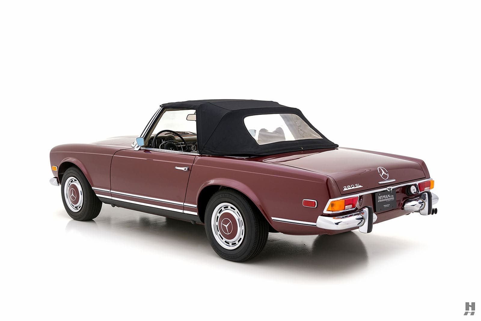 1970 - MERCEDES-BENZ 280 SL BURGUNDY RED, foto 32
