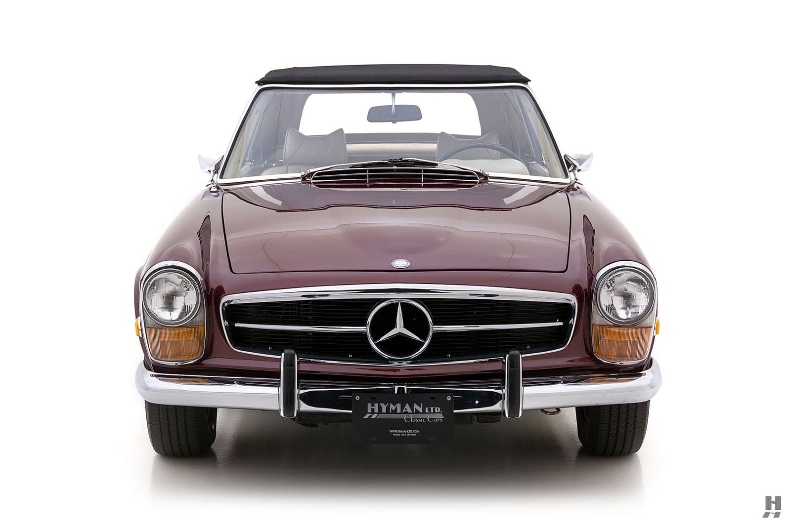 1970 - MERCEDES-BENZ 280 SL BURGUNDY RED, foto 37