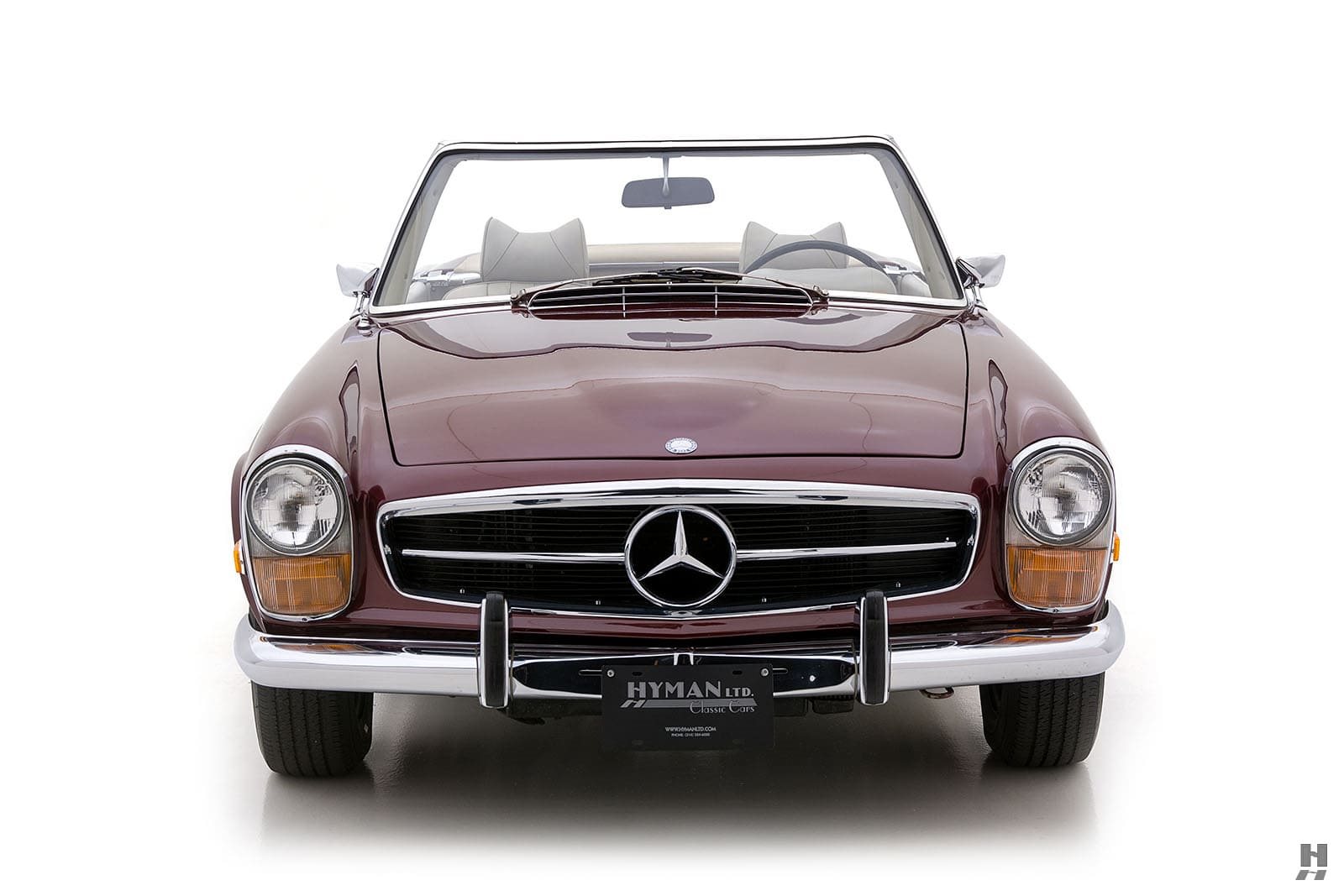 1970 - MERCEDES-BENZ 280 SL BURGUNDY RED, foto 39