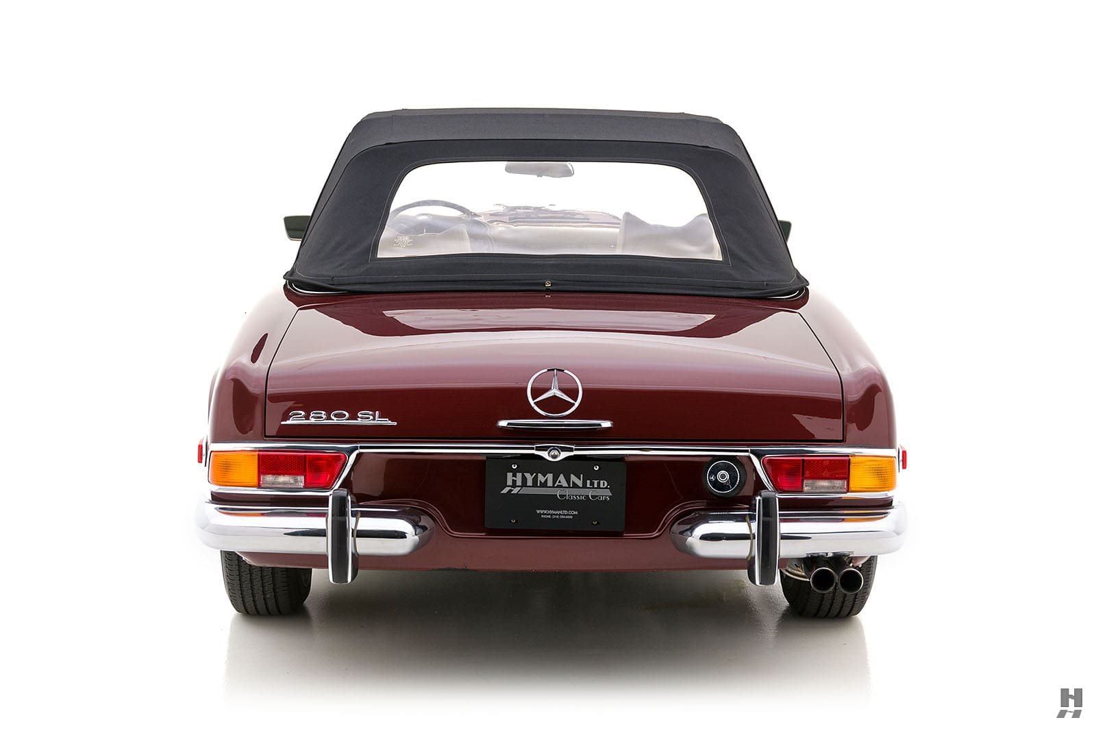 1970 - MERCEDES-BENZ 280 SL BURGUNDY RED, foto 40
