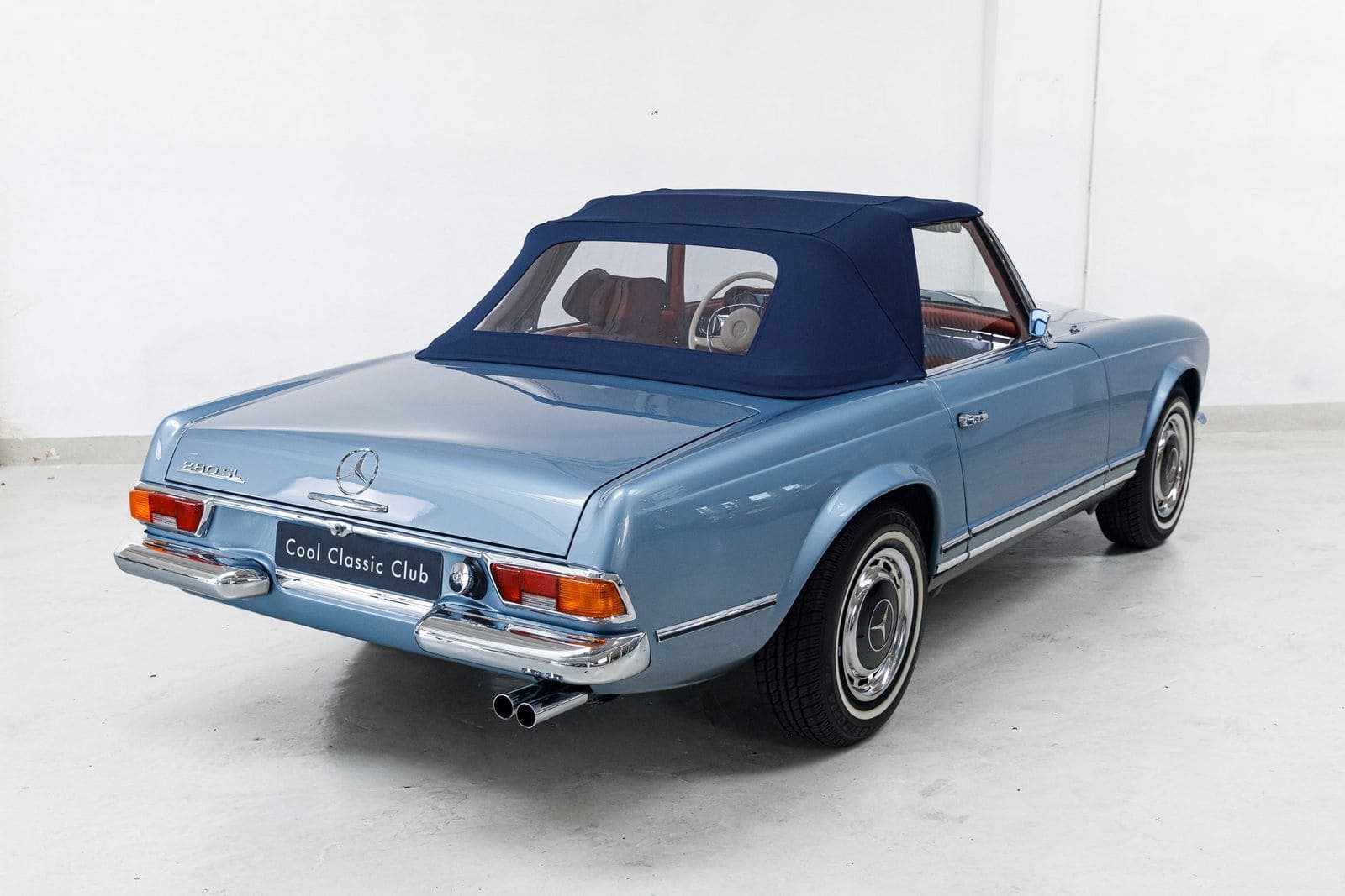 1970 - MERCEDES-BENZ 280 SL MEDIUM BLUE, foto 6