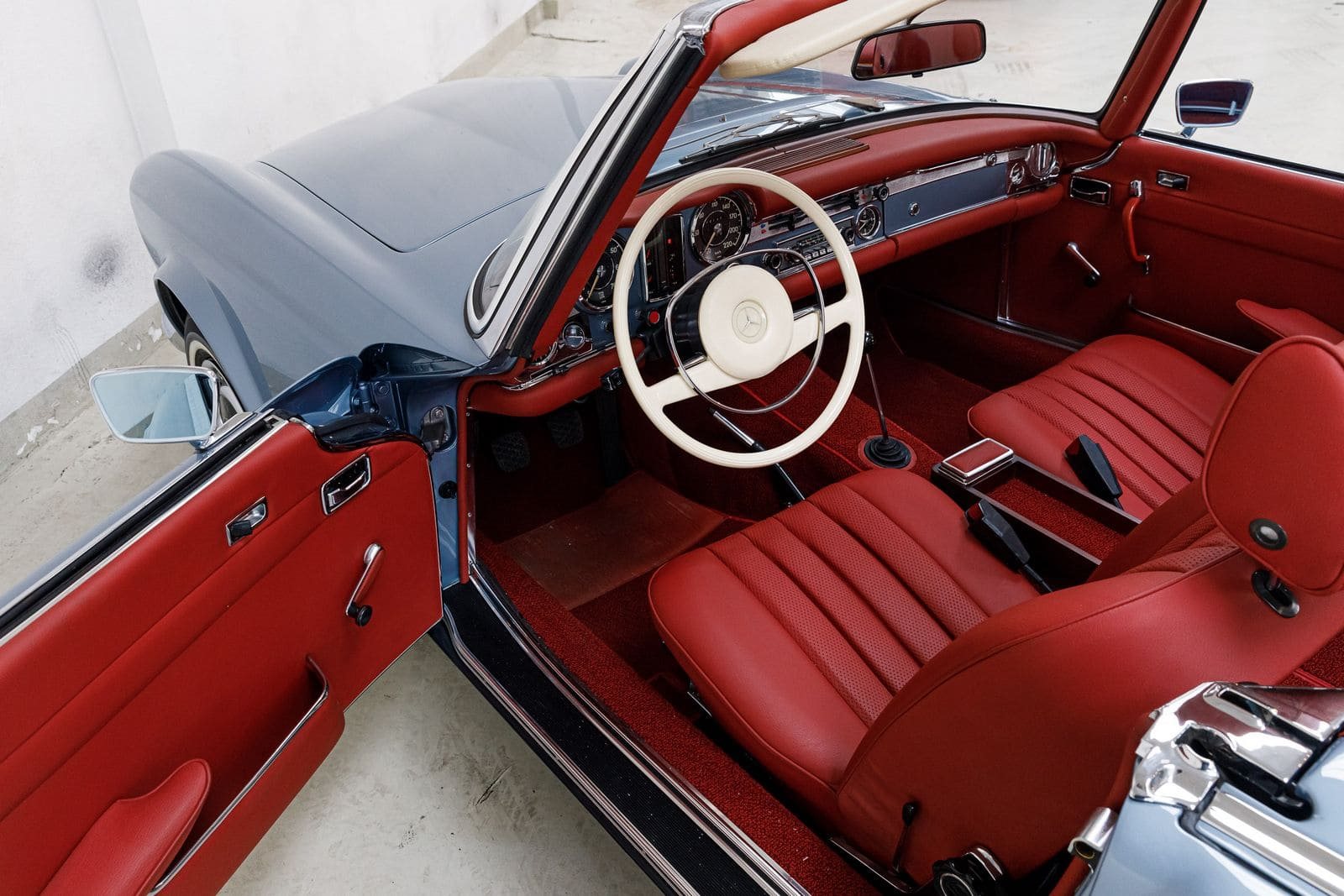 1970 - MERCEDES-BENZ 280 SL MEDIUM BLUE, foto 8