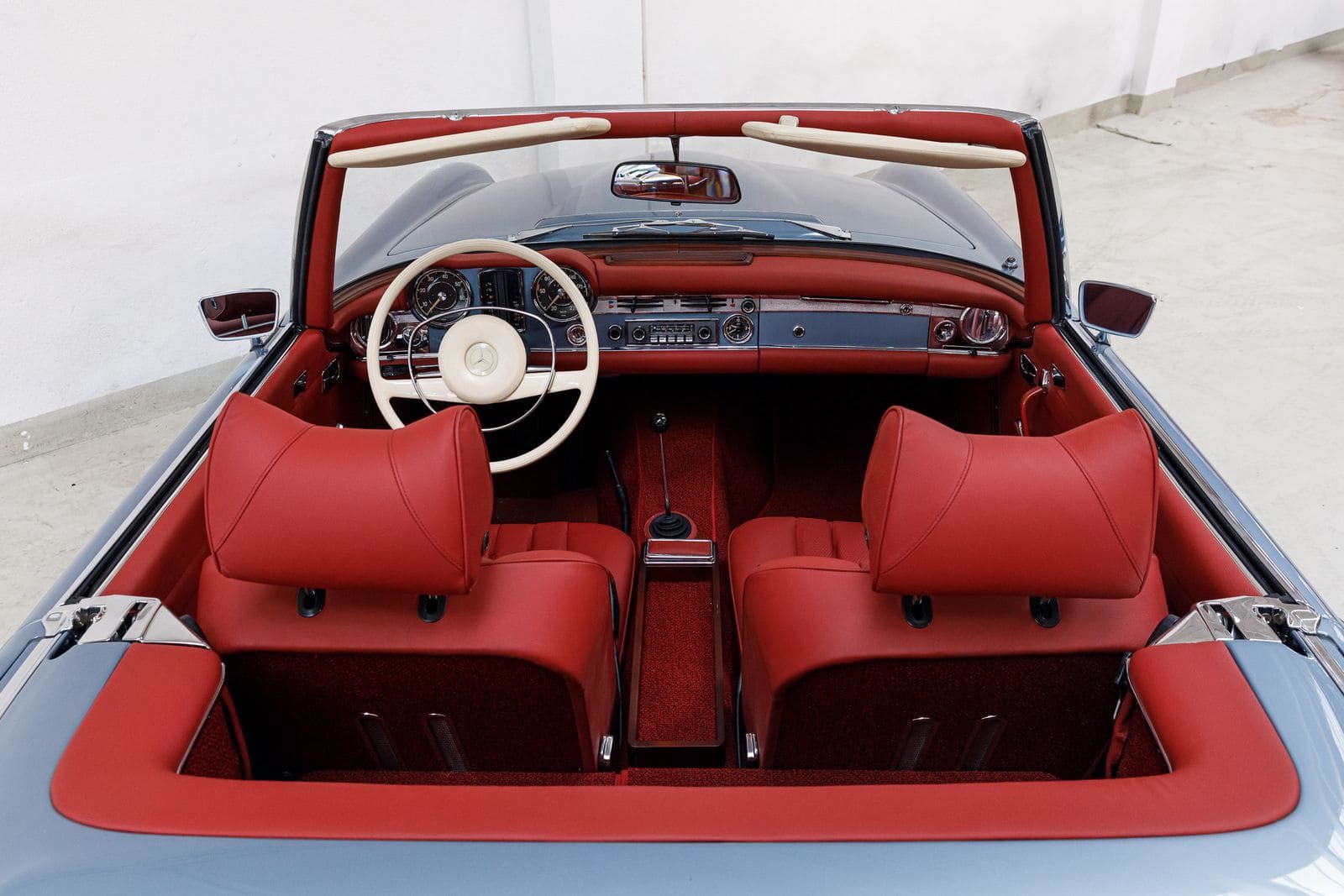 1970 - MERCEDES-BENZ 280 SL MEDIUM BLUE, foto 22
