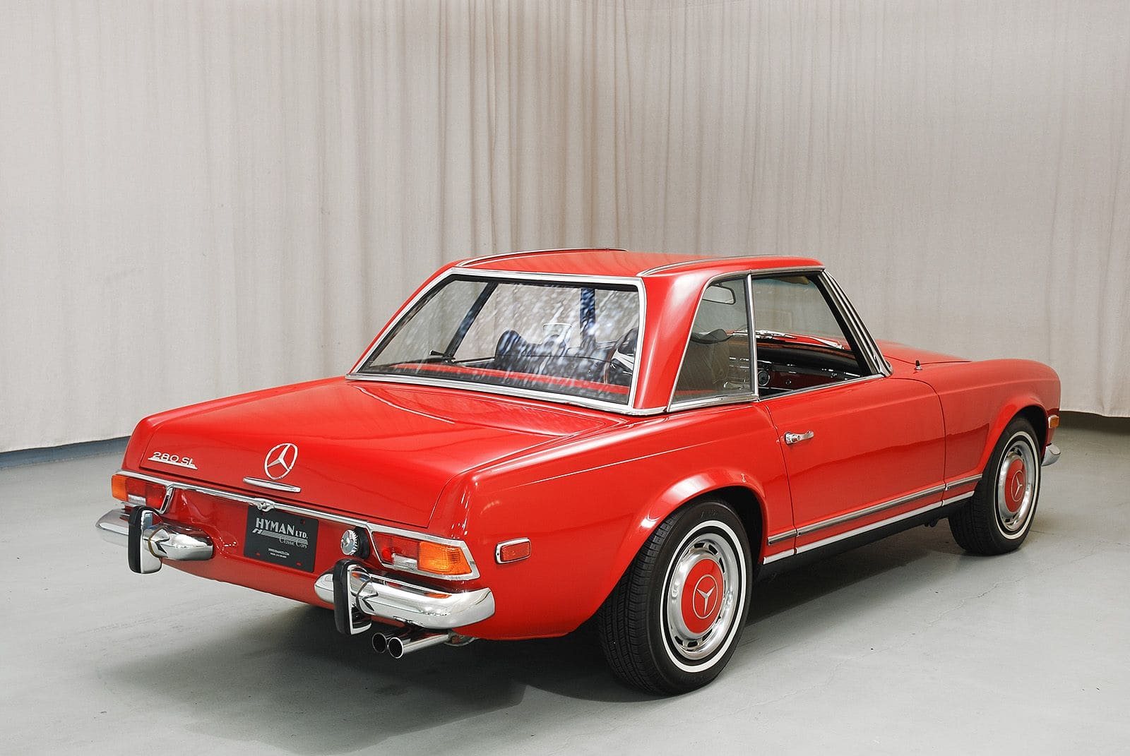 1970 - MERCEDES-BENZ 280 SL SIGNAL RED, foto 3
