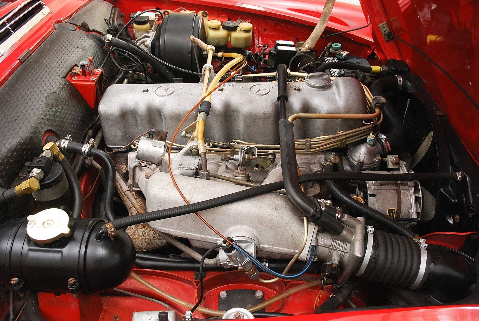 1970 - MERCEDES-BENZ 280 SL SIGNAL RED, foto 18
