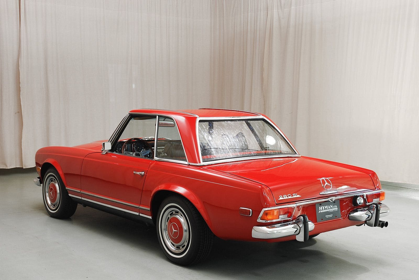 1970 - MERCEDES-BENZ 280 SL SIGNAL RED, foto 24