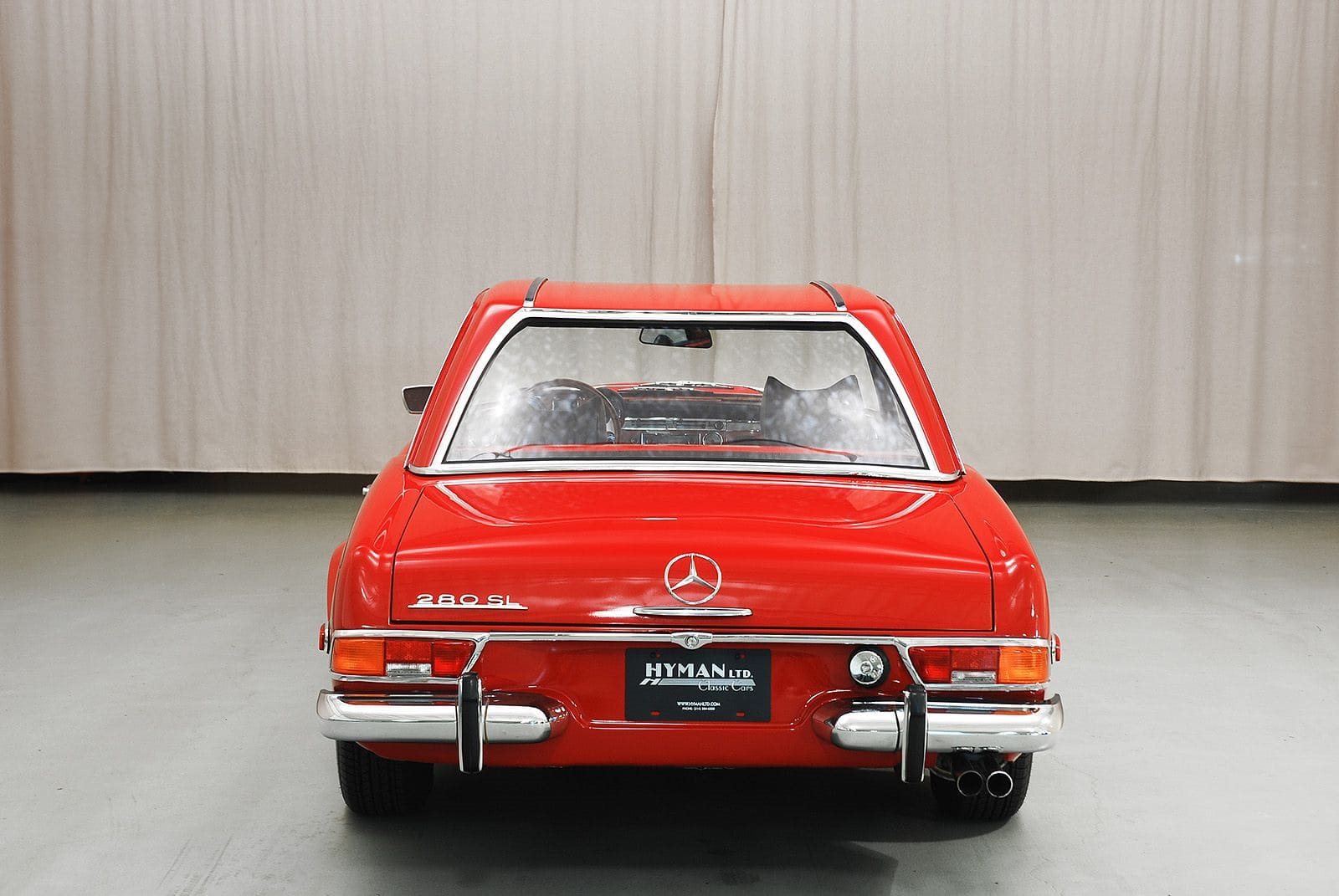 1970 - MERCEDES-BENZ 280 SL SIGNAL RED, foto 28