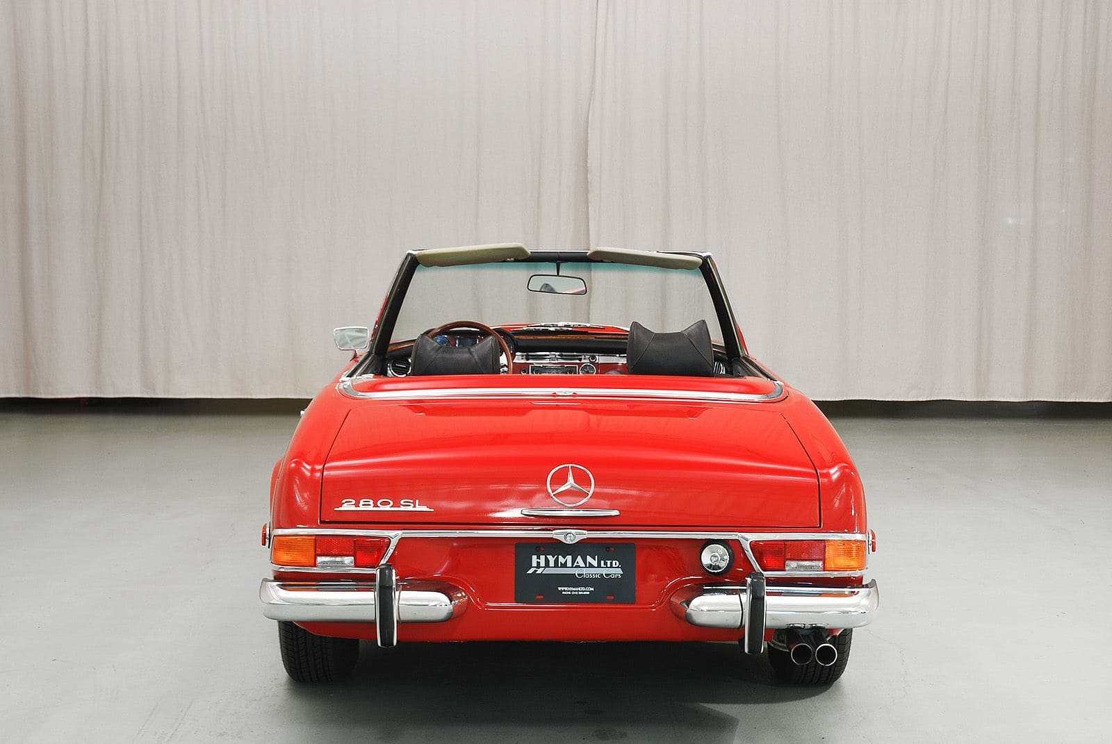 1970 - MERCEDES-BENZ 280 SL SIGNAL RED, foto 32