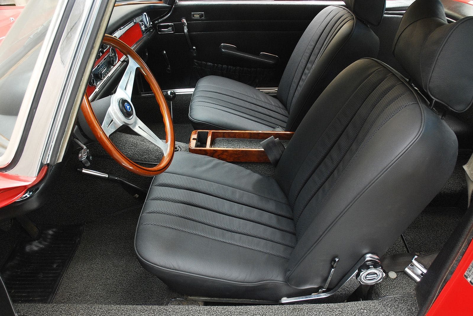 1970 - MERCEDES-BENZ 280 SL SIGNAL RED, foto 34