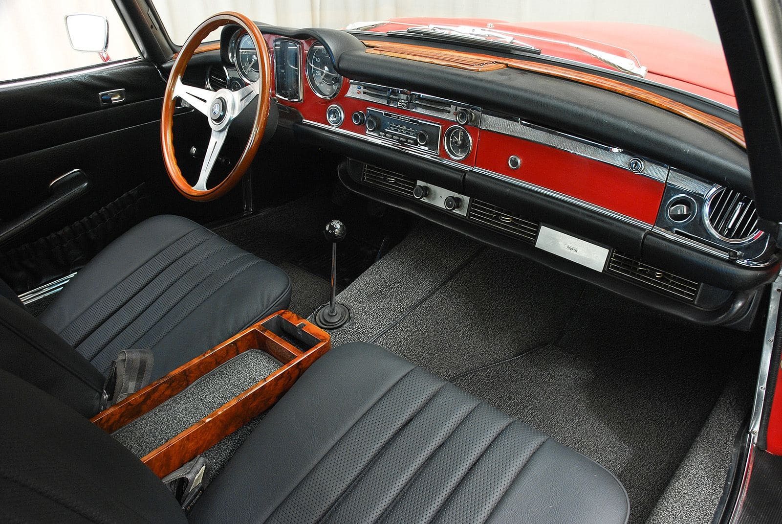 1970 - MERCEDES-BENZ 280 SL SIGNAL RED, foto 35