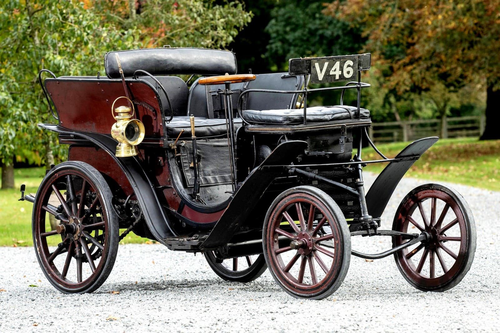 1900 - CLÉMENT-PANHARD DOS-Á-DOS LIGHT DOG CART, foto 1