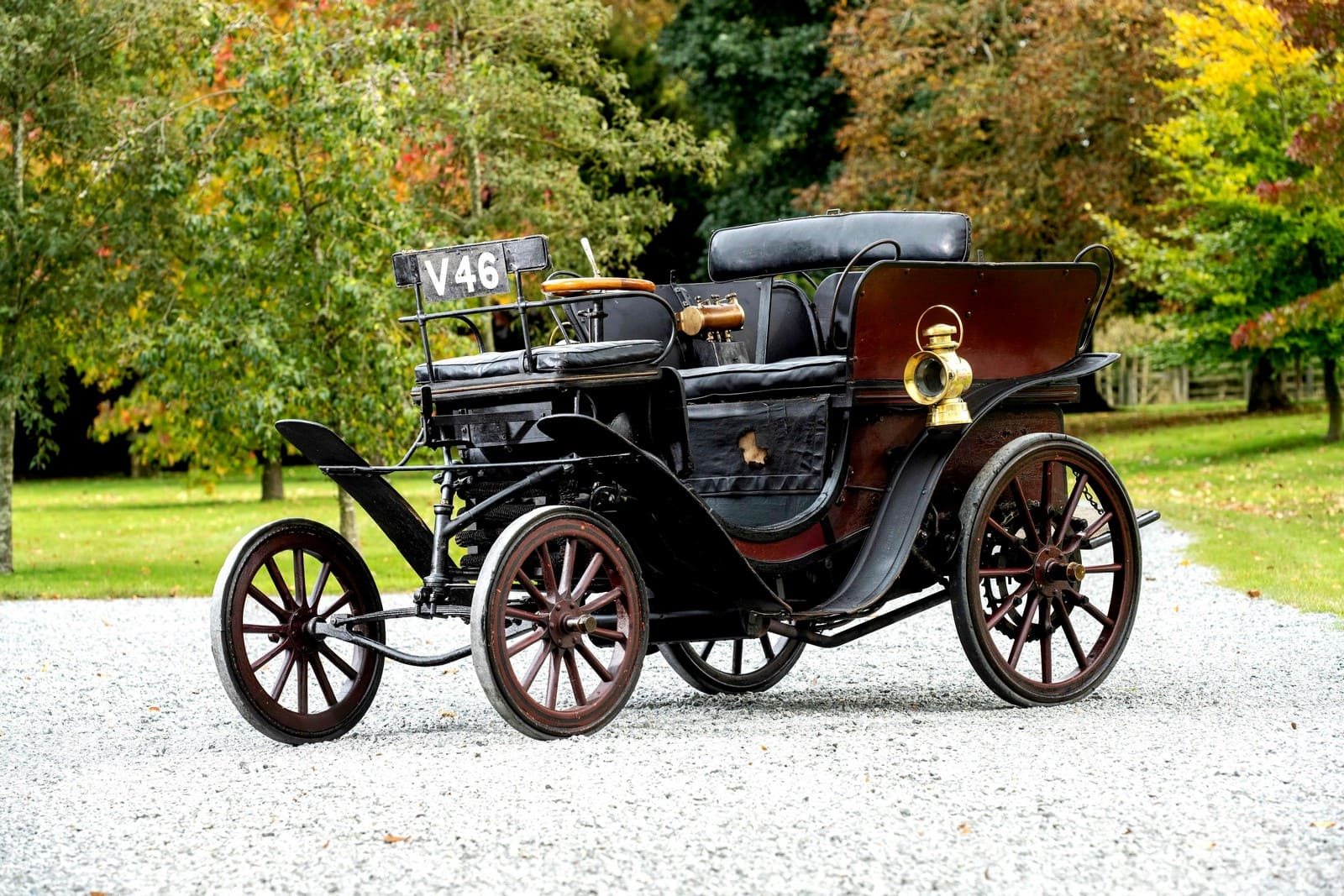 1900 - CLÉMENT-PANHARD DOS-Á-DOS LIGHT DOG CART, foto 2