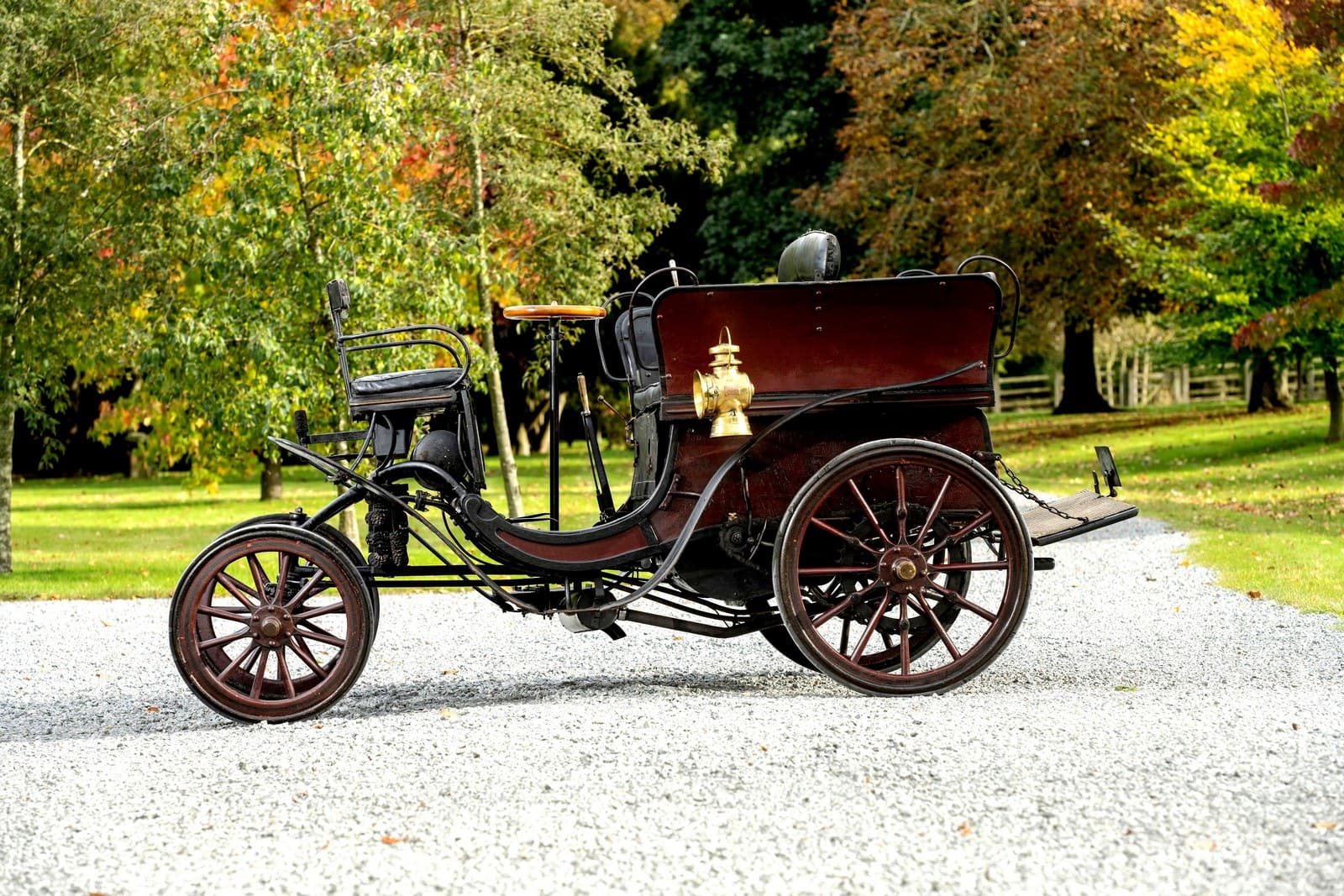 1900 - CLÉMENT-PANHARD DOS-Á-DOS LIGHT DOG CART, foto 3