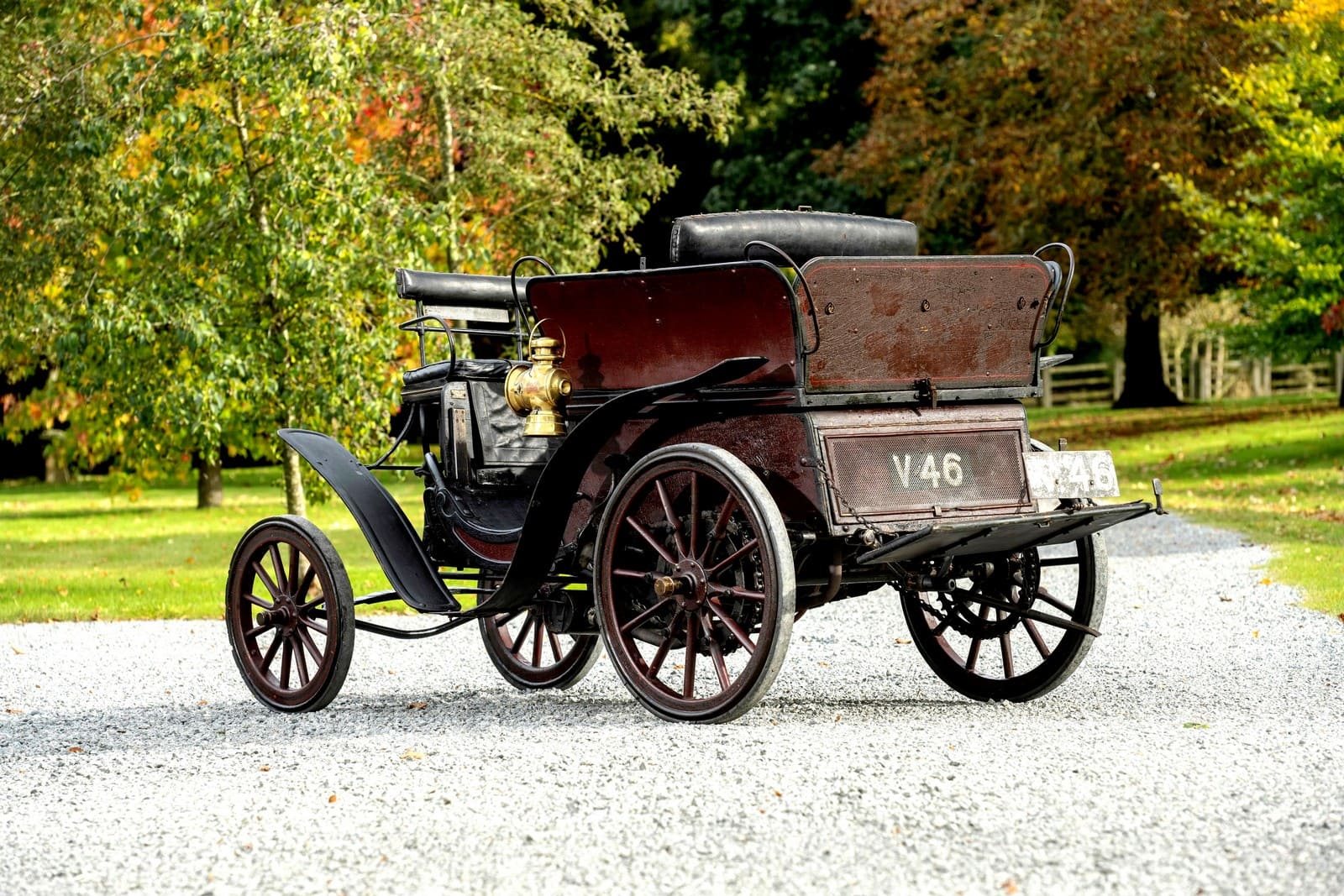 1900 - CLÉMENT-PANHARD DOS-Á-DOS LIGHT DOG CART, foto 4