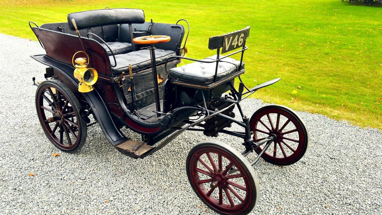 1900 - CLÉMENT-PANHARD DOS-Á-DOS LIGHT DOG CART, foto 52