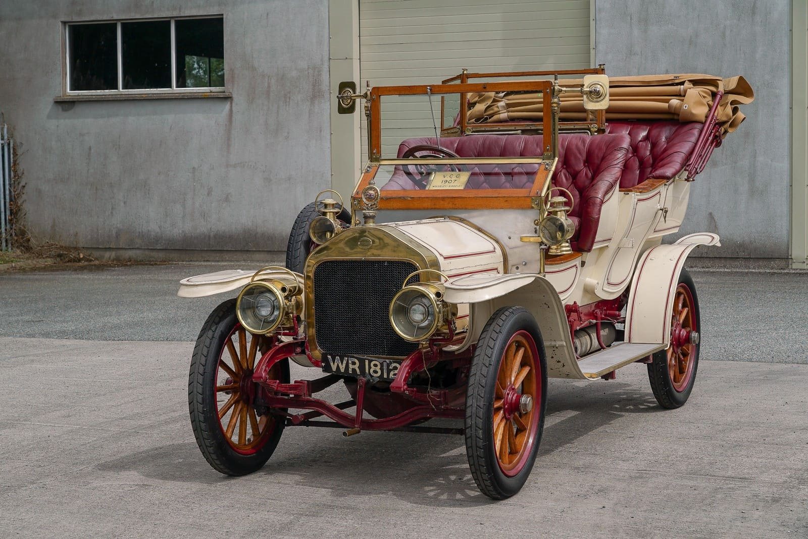 1907 - WOLSELEY-SIDDELEY TYPE B 30HP TOURER, foto 2