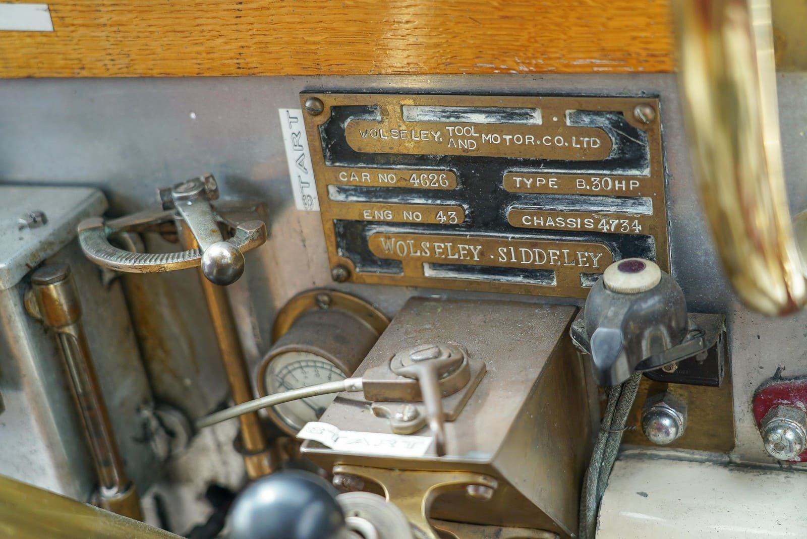 1907 - WOLSELEY-SIDDELEY TYPE B 30HP TOURER, foto 18