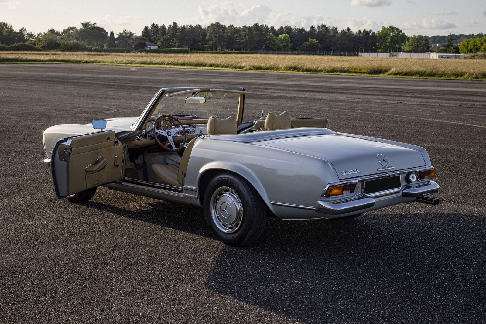 1971 - MERCEDES-BENZ 280 SL SILVER GREY, foto 12