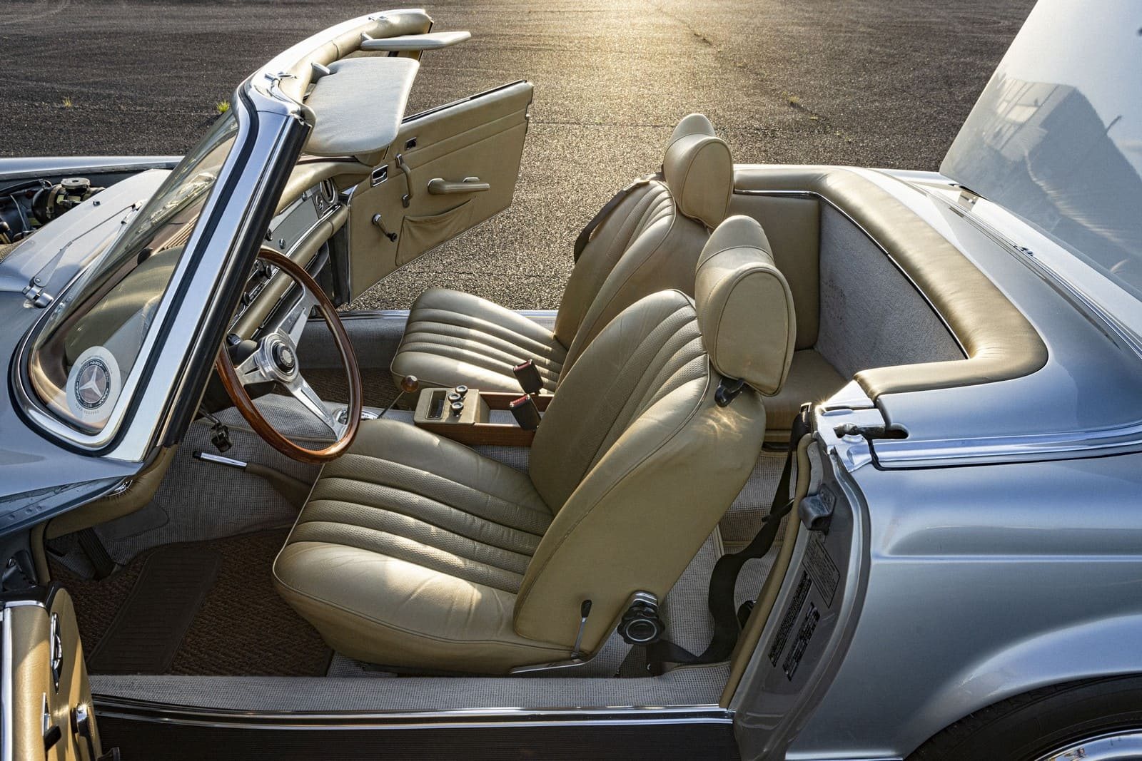 1971 - MERCEDES-BENZ 280 SL SILVER GREY, foto 13