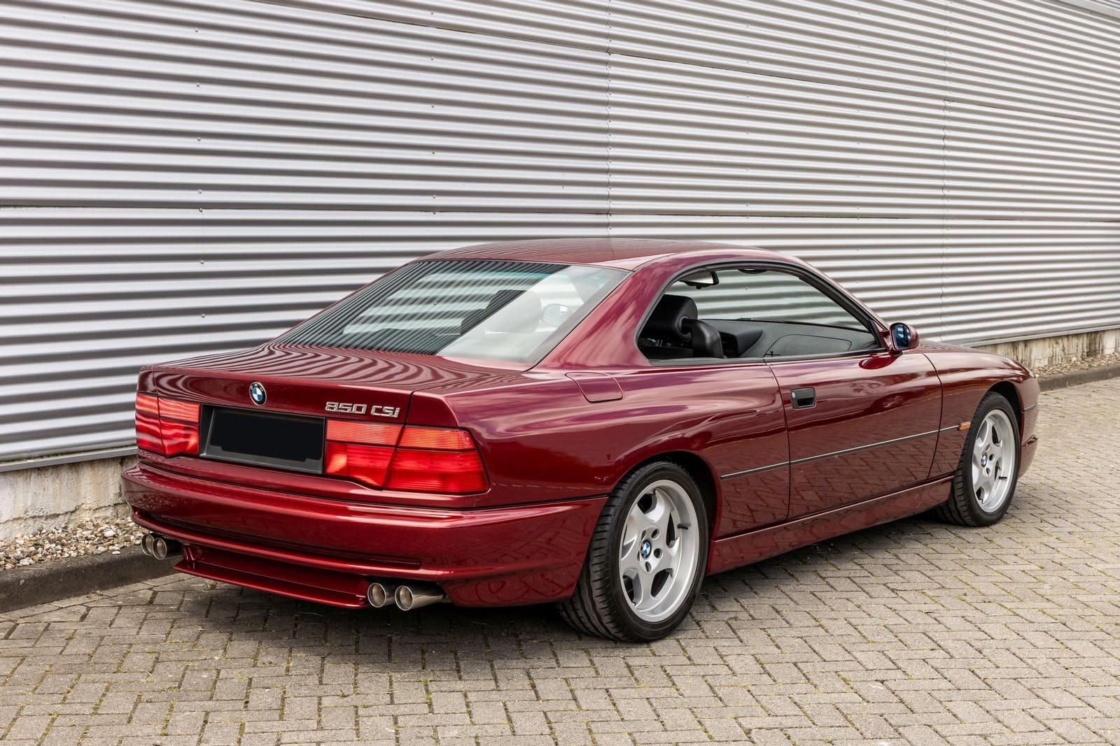 BMW 850CSi COUPE BURGUNDY, foto 2