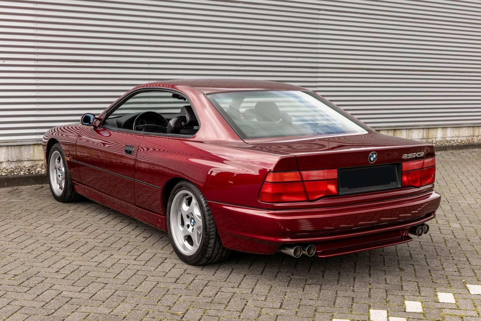 BMW 850CSi COUPE BURGUNDY, foto 8