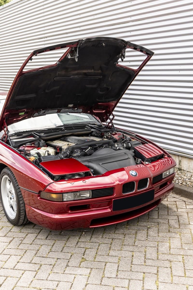 BMW 850CSi COUPE BURGUNDY, foto 81