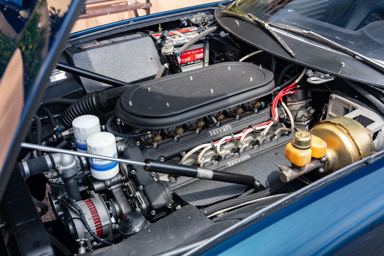1972 - FERRARI F365 GTB/4 DAYTONA COUPE BLU SERA METALIZZATO, foto 25