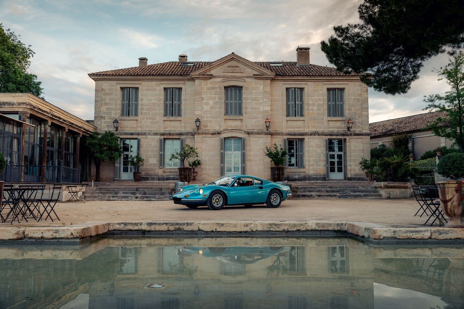 FERRARI DINO F246 GT AZZURRO METALLIZZATO, foto 6