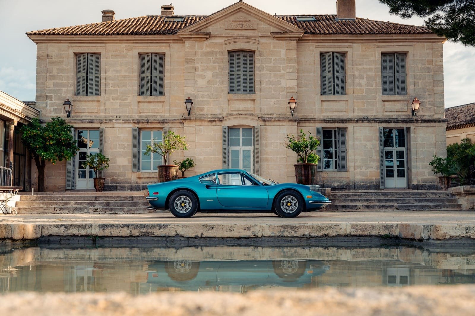 FERRARI DINO F246 GT AZZURRO METALLIZZATO, foto 8