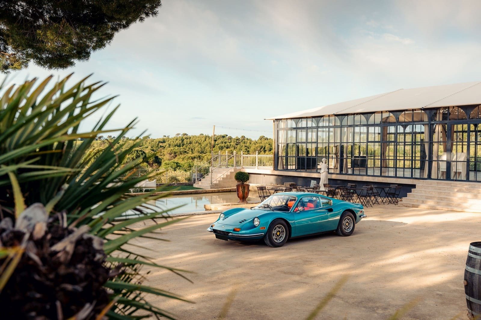 FERRARI DINO F246 GT AZZURRO METALLIZZATO, foto 9