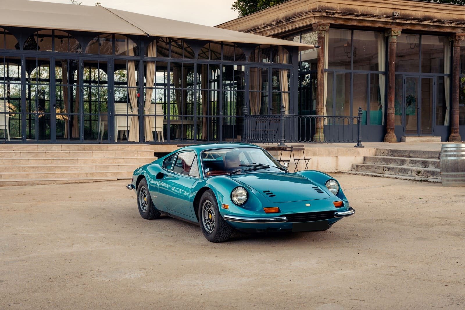 FERRARI DINO F246 GT AZZURRO METALLIZZATO, foto 10