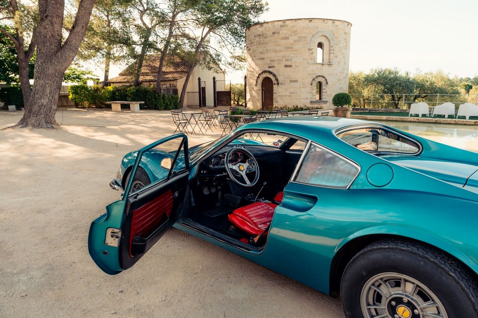 FERRARI DINO F246 GT AZZURRO METALLIZZATO, foto 12