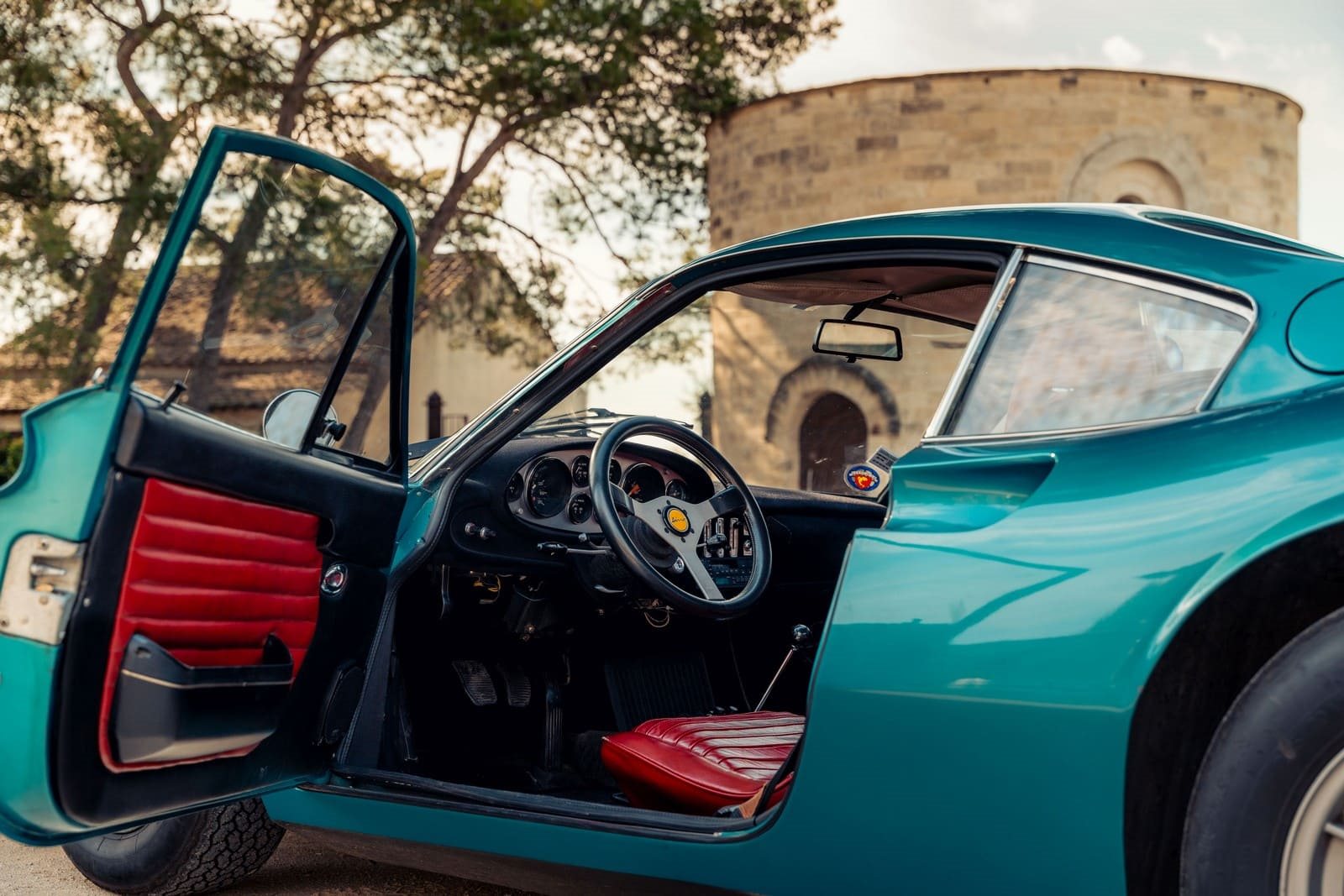 FERRARI DINO F246 GT AZZURRO METALLIZZATO, foto 13