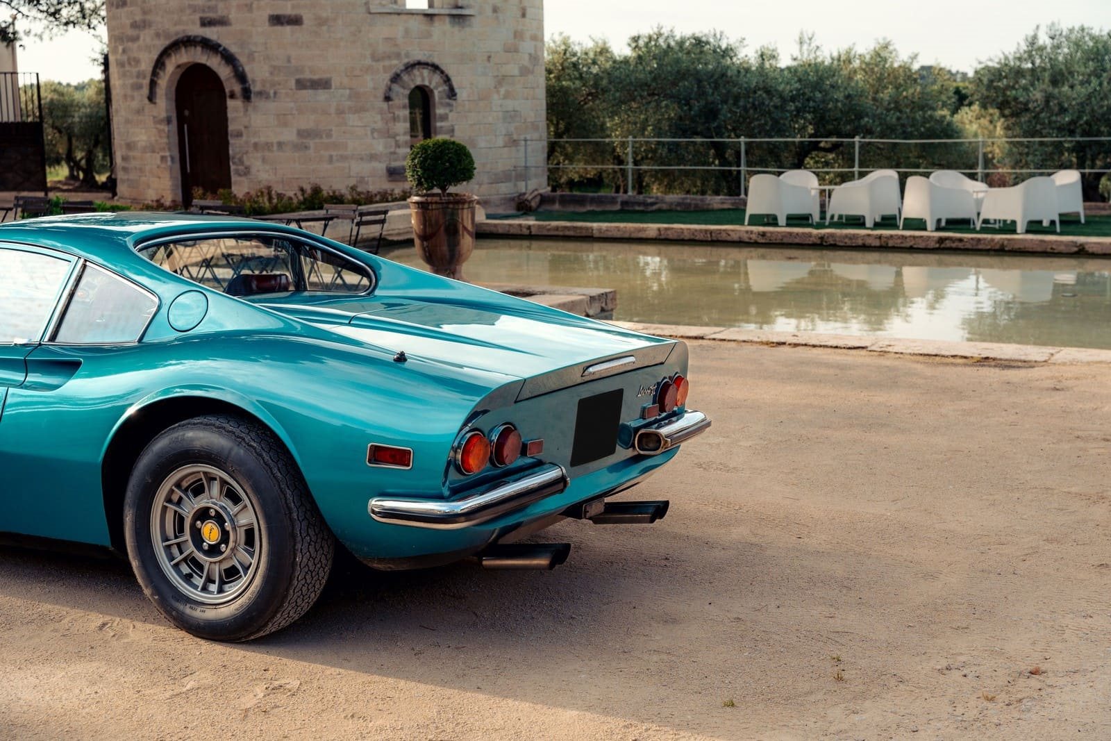 FERRARI DINO F246 GT AZZURRO METALLIZZATO, foto 55