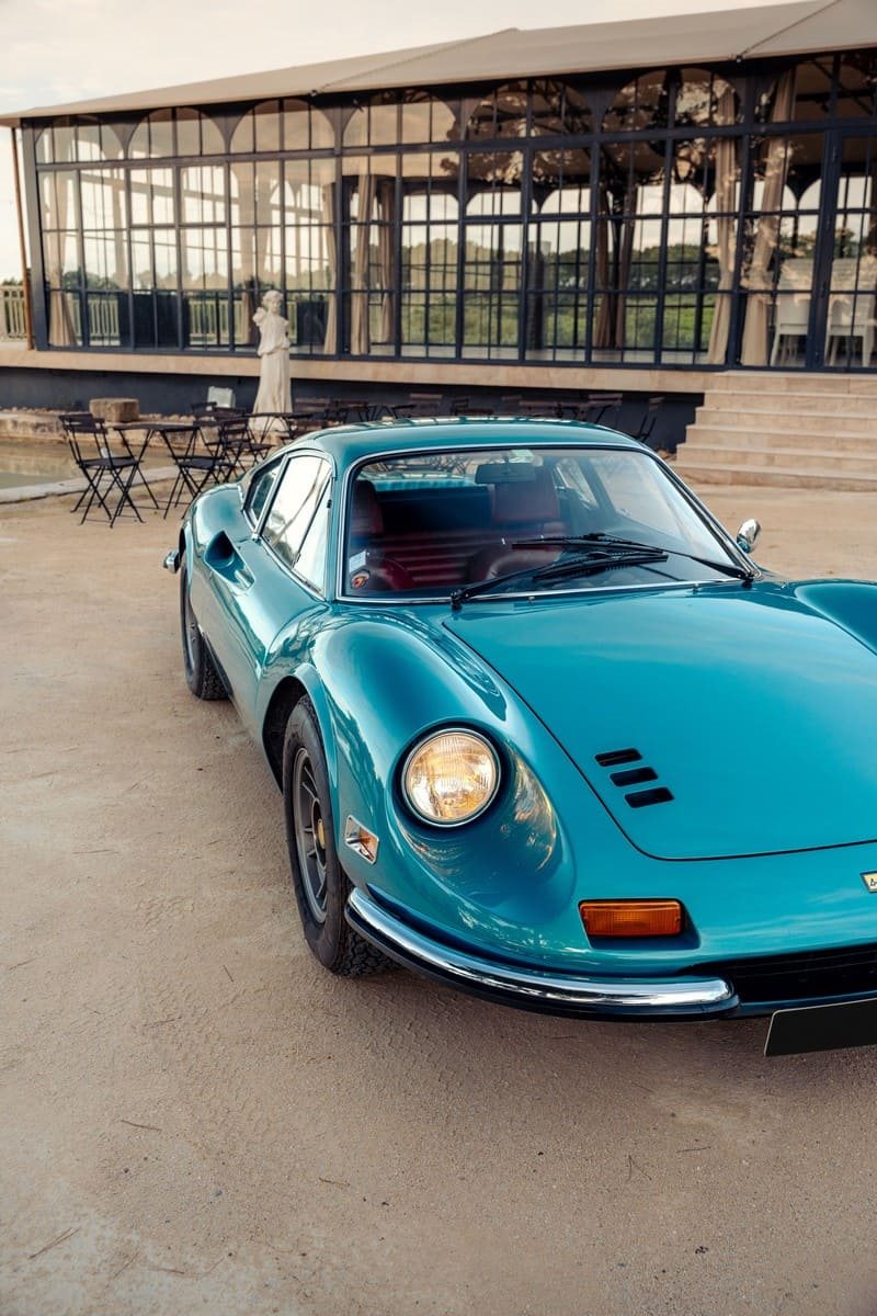 FERRARI DINO F246 GT AZZURRO METALLIZZATO, foto 76