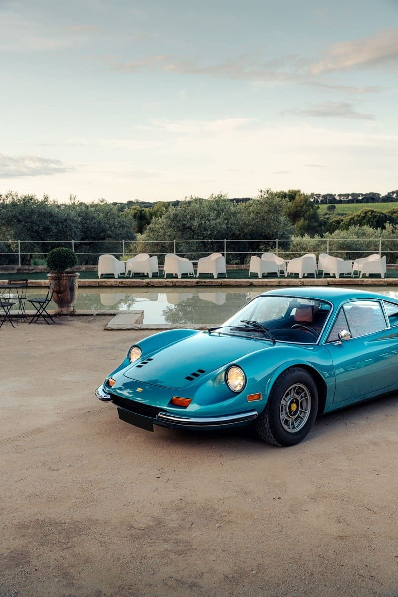FERRARI DINO F246 GT AZZURRO METALLIZZATO, foto 78
